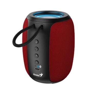 PARLANTES AUDIO BT ALIM BATERIA SP-915BT ROJO GENIUS BLUETOOTH  
31730052403 - PARLANTE10036